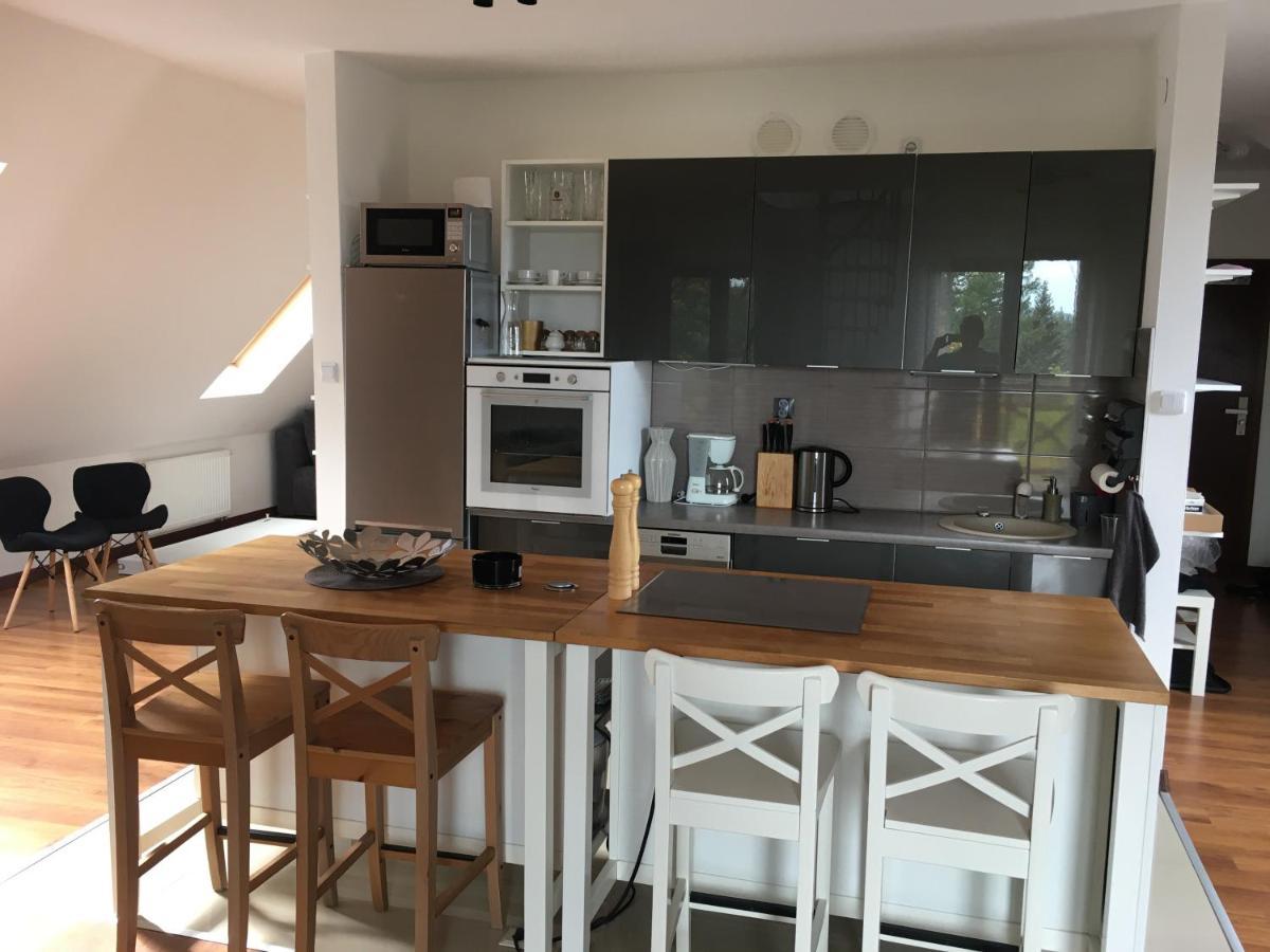 Apartament Urocza Przy Wyciagu Ski Arena ชกลาร์สกา ปอเรมบา ภายนอก รูปภาพ