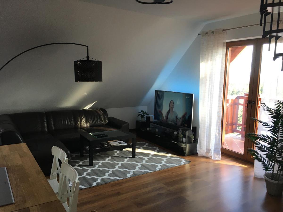 Apartament Urocza Przy Wyciagu Ski Arena ชกลาร์สกา ปอเรมบา ภายนอก รูปภาพ