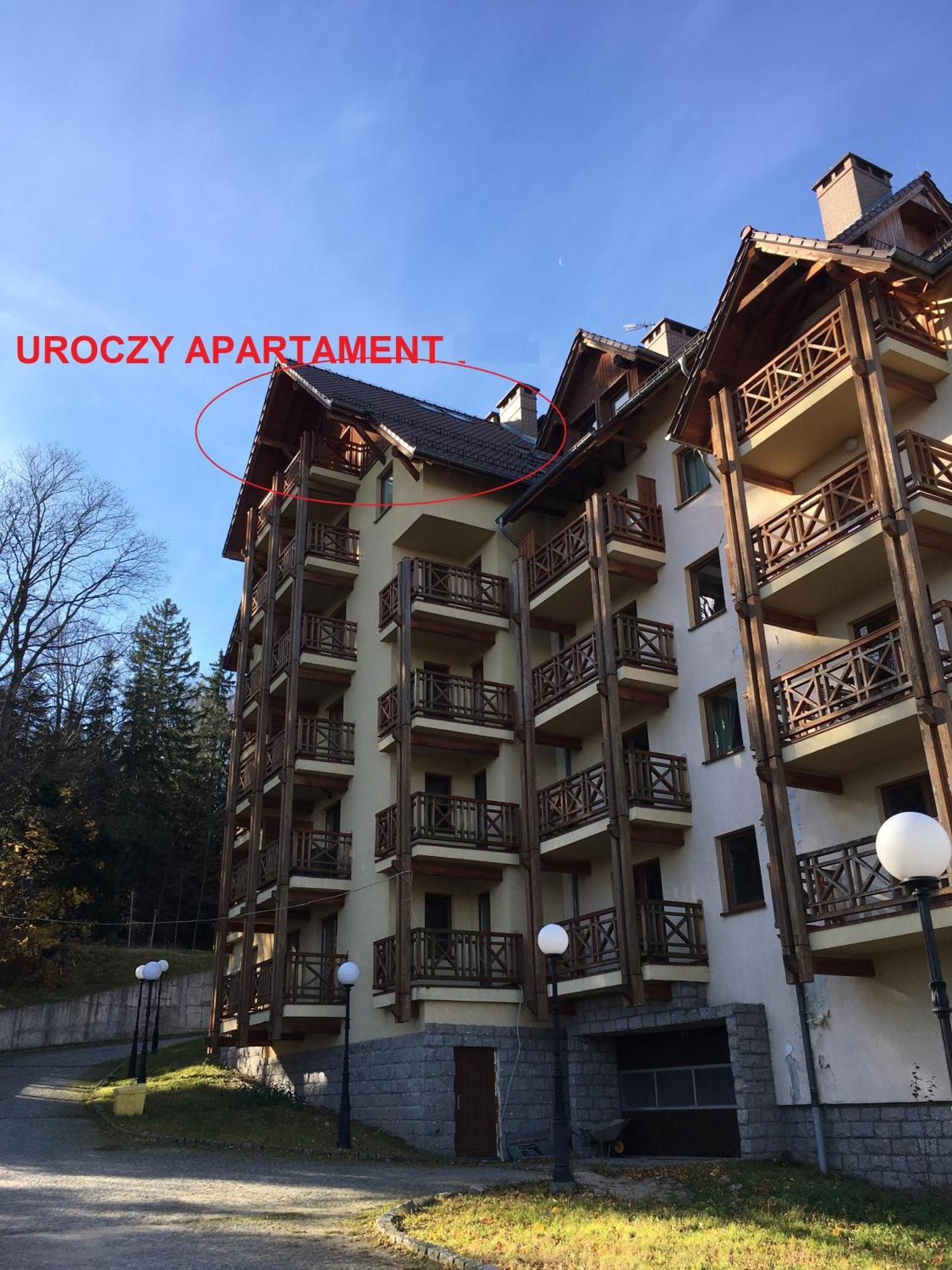 Apartament Urocza Przy Wyciagu Ski Arena ชกลาร์สกา ปอเรมบา ภายนอก รูปภาพ